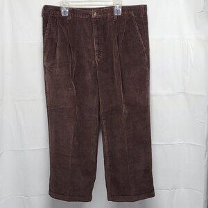 St Johns Bay Mens Corduroy Pants 40X29 (Fit 40 X 28 ) Relaxed Fit Heavyweight